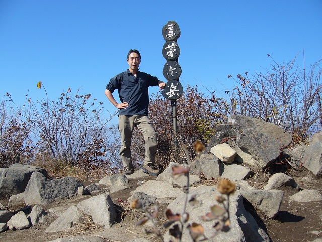 10 茅ヶ岳 山頂 記念撮影