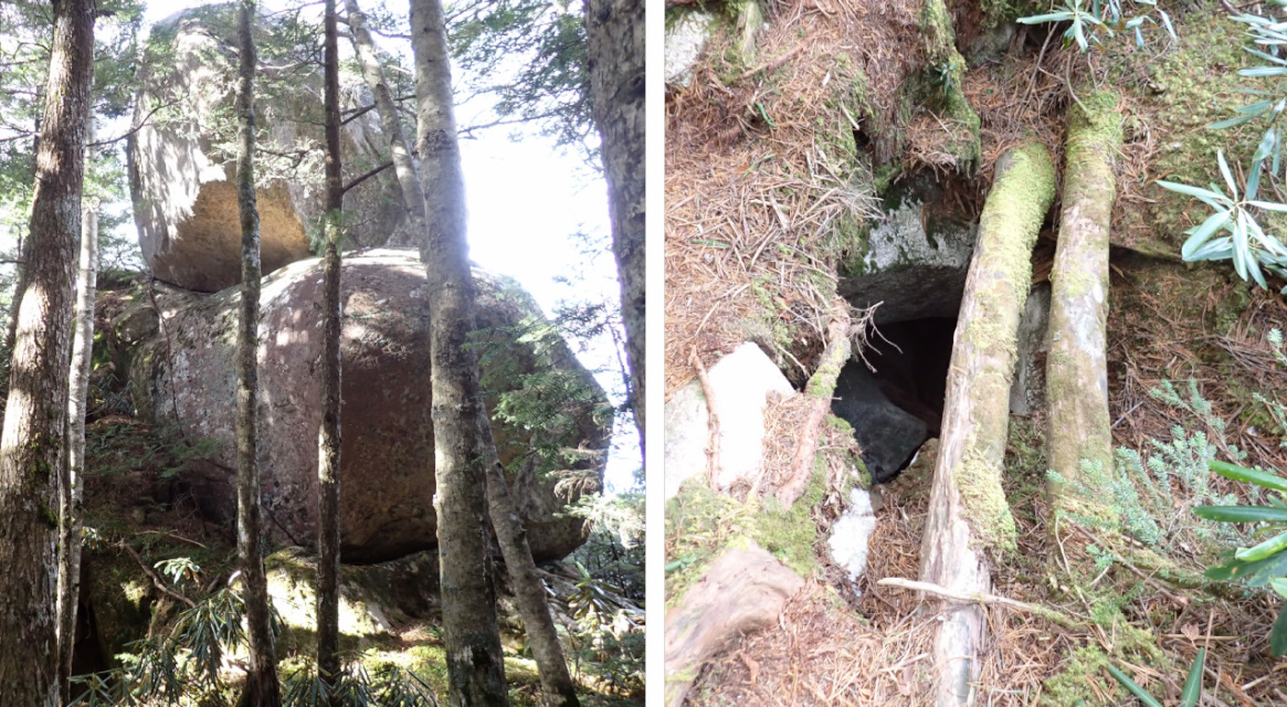 ダイダラボッチの達磨落し？